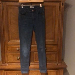 Madewell Roadtripper High Waist Skinny size 28